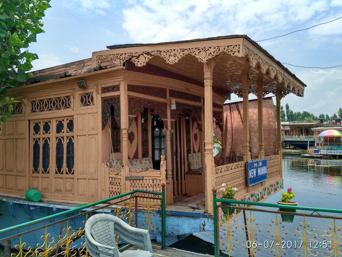 مبيت وإفطار Srīnagar House Boat New Manora المظهر الخارجي الصورة