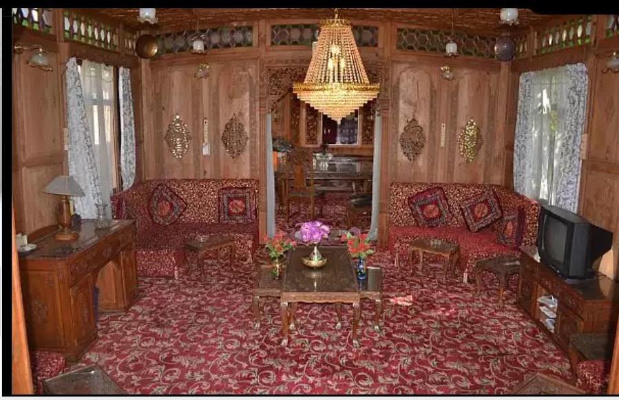 مبيت وإفطار Srīnagar House Boat New Manora المظهر الخارجي الصورة