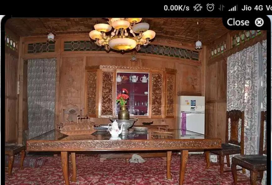 مبيت وإفطار Srīnagar House Boat New Manora المظهر الخارجي الصورة
